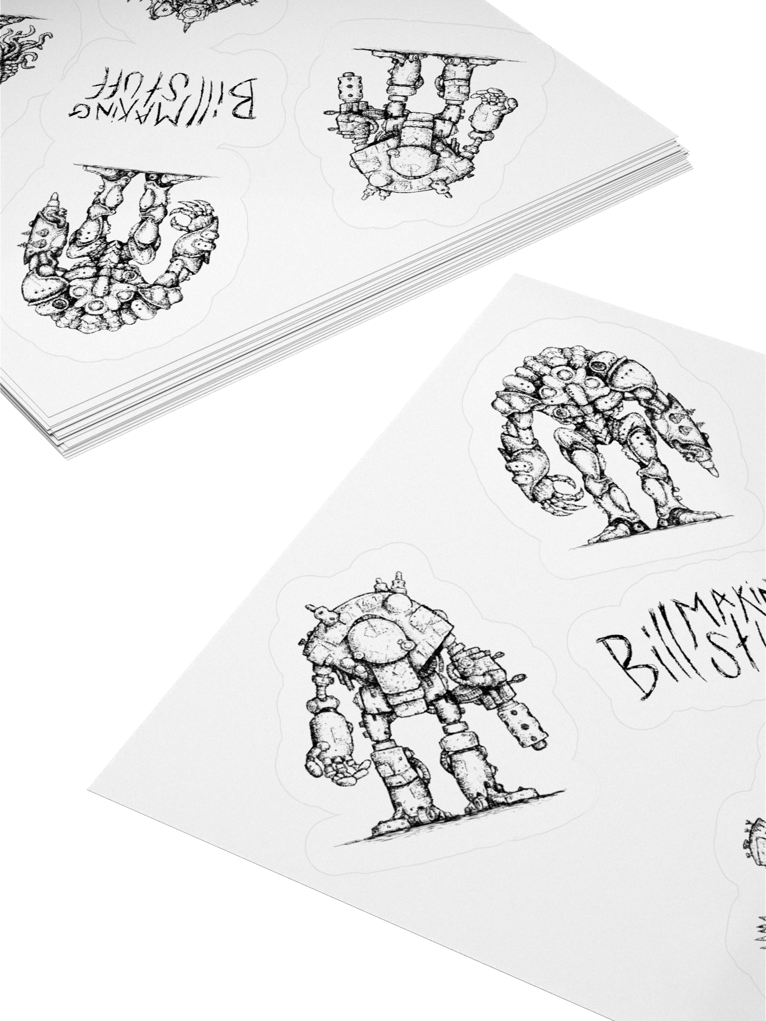 Bill Making Stuff Vinyl Sticker Set 2 product image (4)