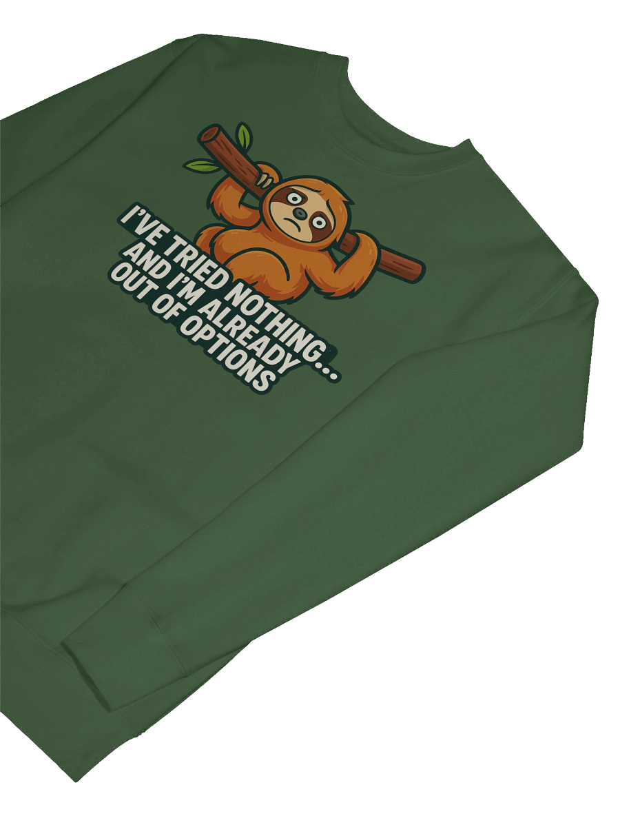 Sloth's Dilemma Premium Sweatshirt product image (72)