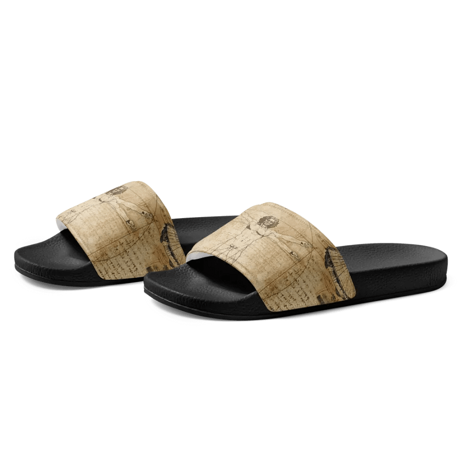 The Vitruvian Man - Men's Slides product image (9)