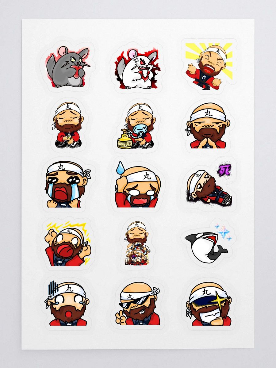 Blitz Emote Sticker sheet! product image (3)