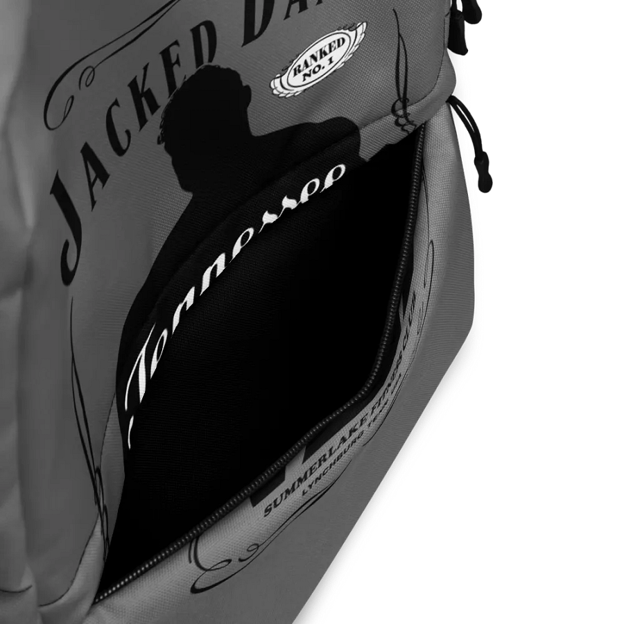 Jacked Daniel Large Print Backpack product image (6)