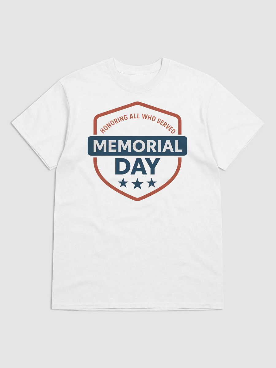 Honoring Shield Memorial Day T-Shirt product image (1)