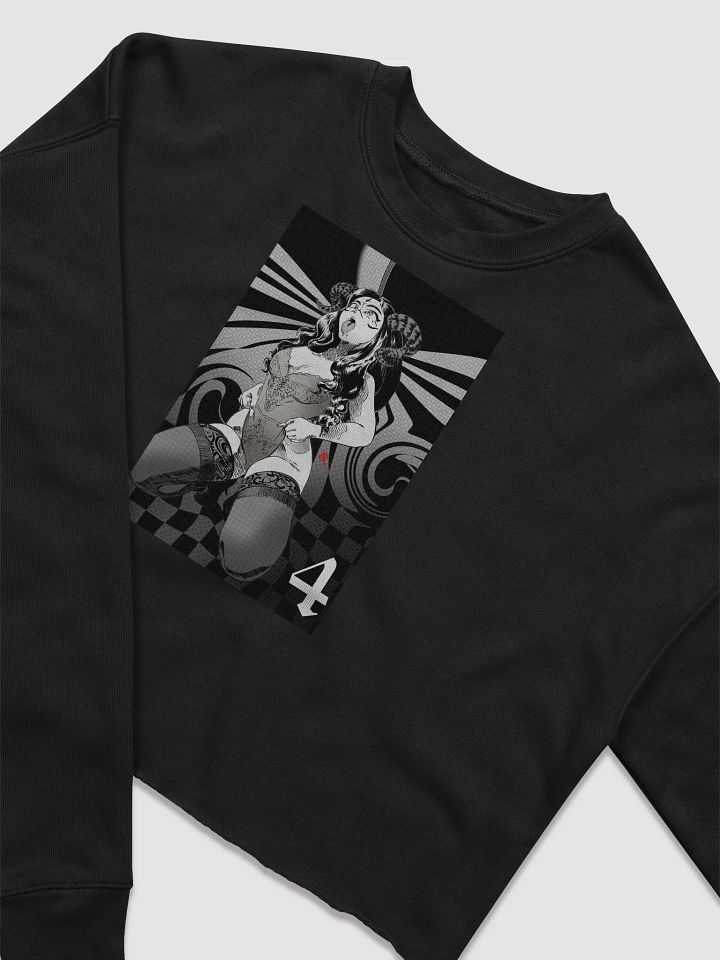 Worship Me Cropped Sweatshirt product image (2)