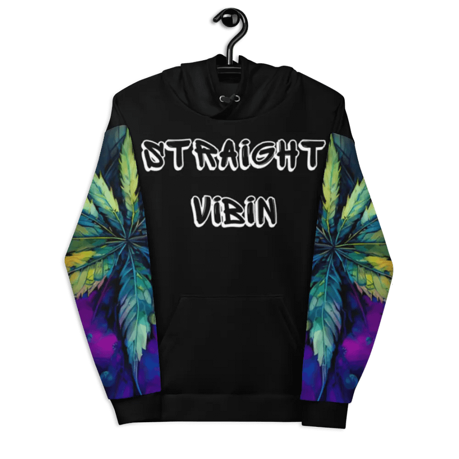 STRAIGHT VIBIN 420 STYLE TIEDYE4 UNISEX HOODIE product image (7)