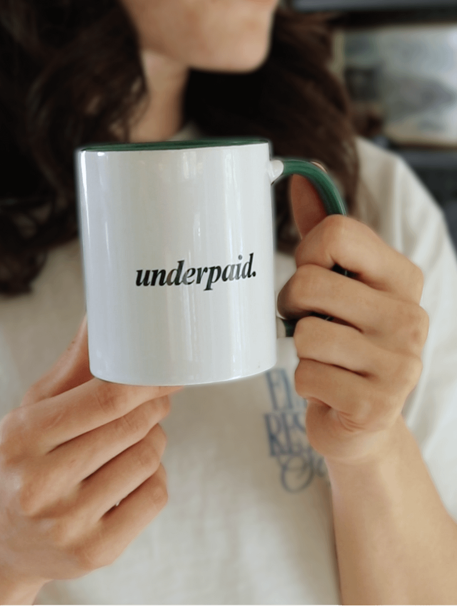 Underpaid Mug product image (3)