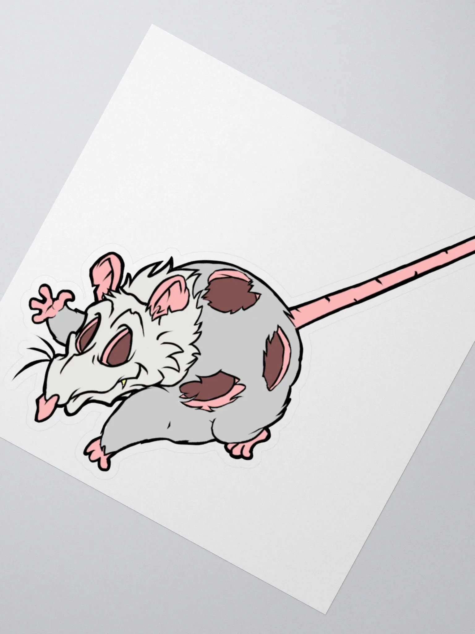 Hanglin' Out Wiffle Possum [Kiss Cut Stickers] product image (6)