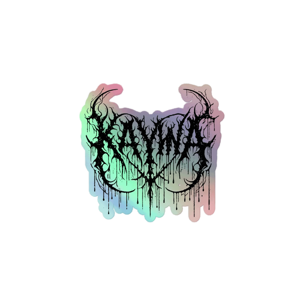 Font Holographic Sticker product image (1)
