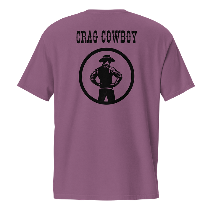 Crag Cowboy (front and back) - Pocket Tee [Unisex Sizing] product image (3)