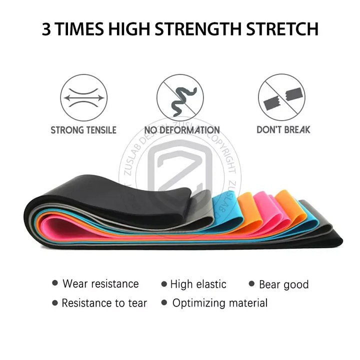 New ProductResistance Bands Power Heavy Strength Exercise Fitness Gym Crossfit Yoga product image (1)