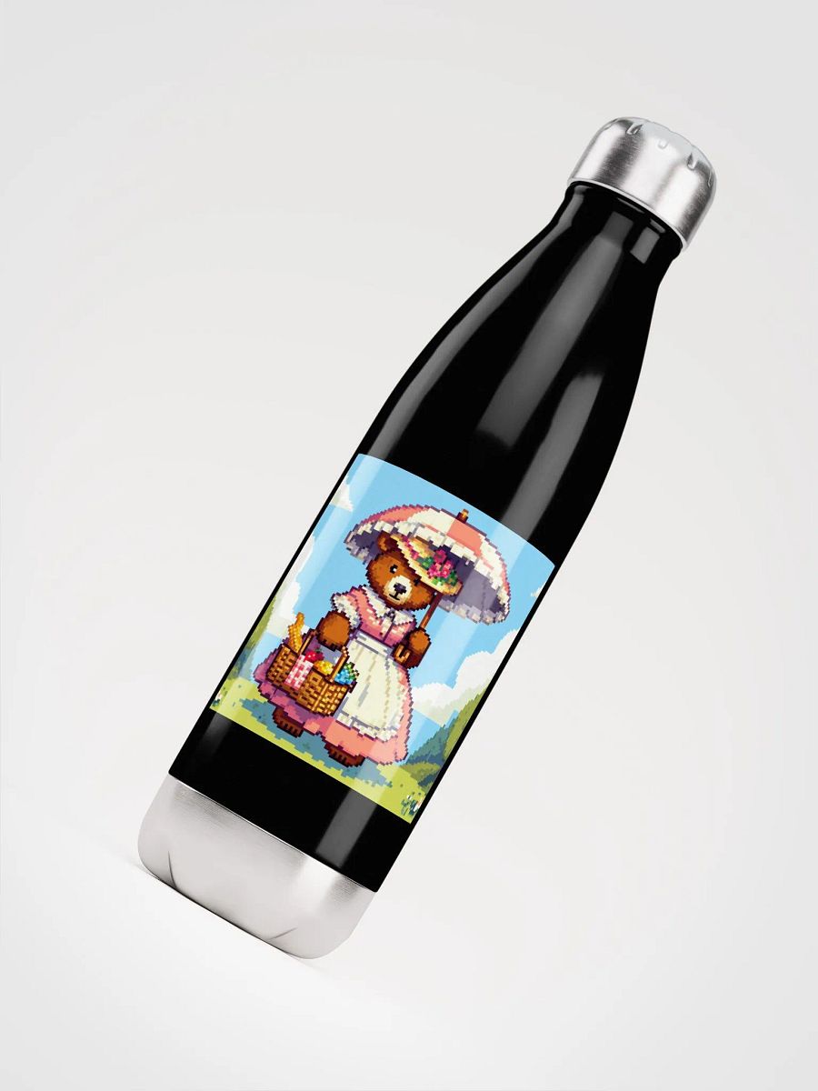 Pixel Art Momma Bear Southern Belle Stainless Steel Water Bottle product image (4)