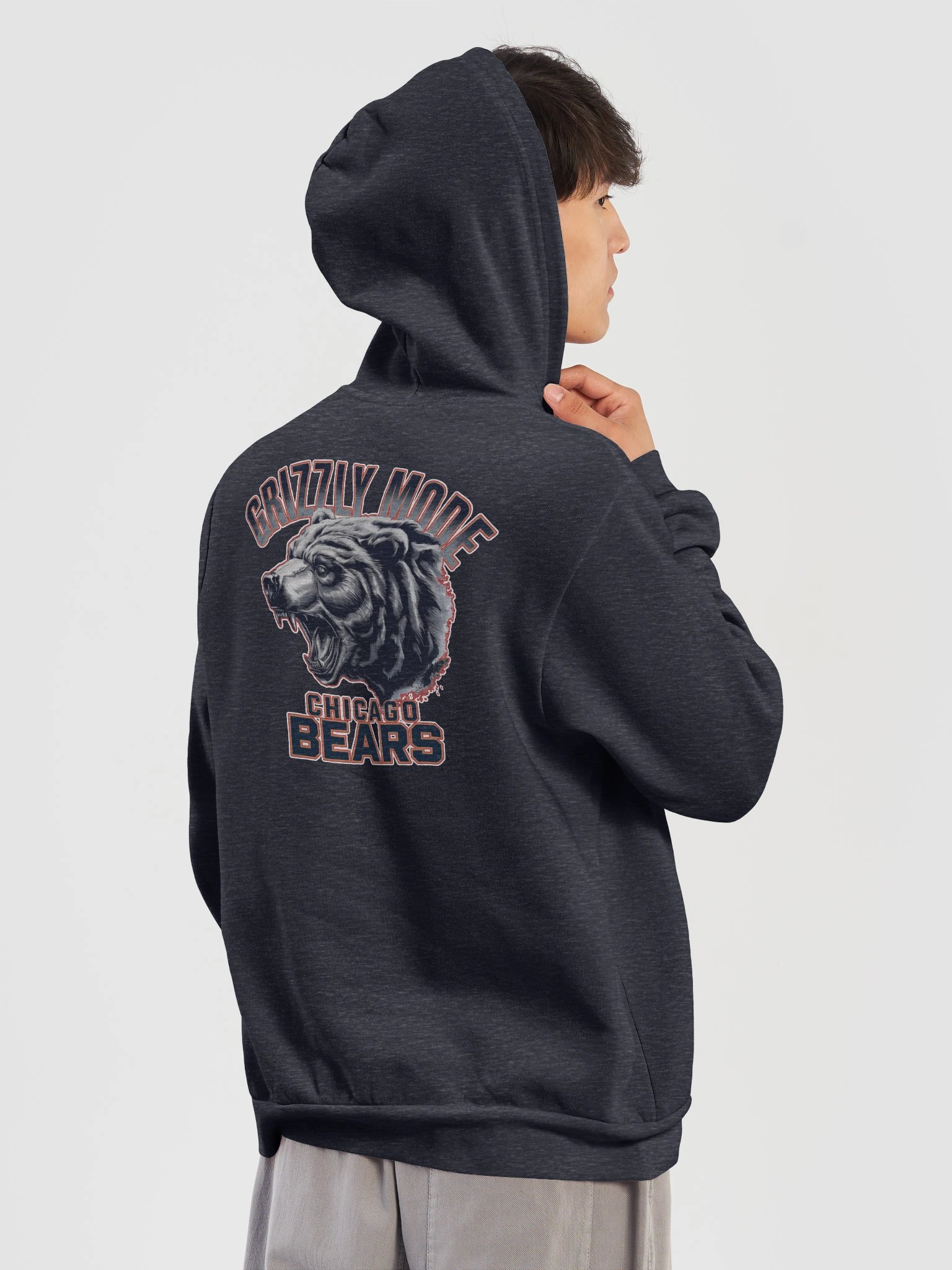 "Grizzly Mode" Chicago Bears Hoodie | Chicago Bears | NFL Home Locker product image (35)
