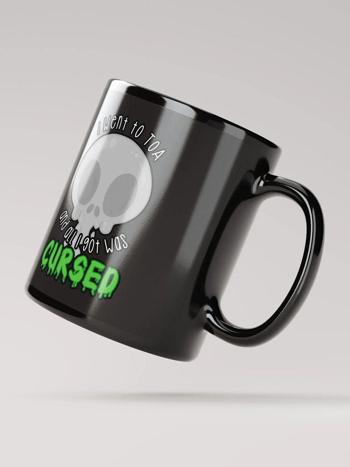 All I Got Was Cursed - Priest - Black Glossy Mug product image (2)