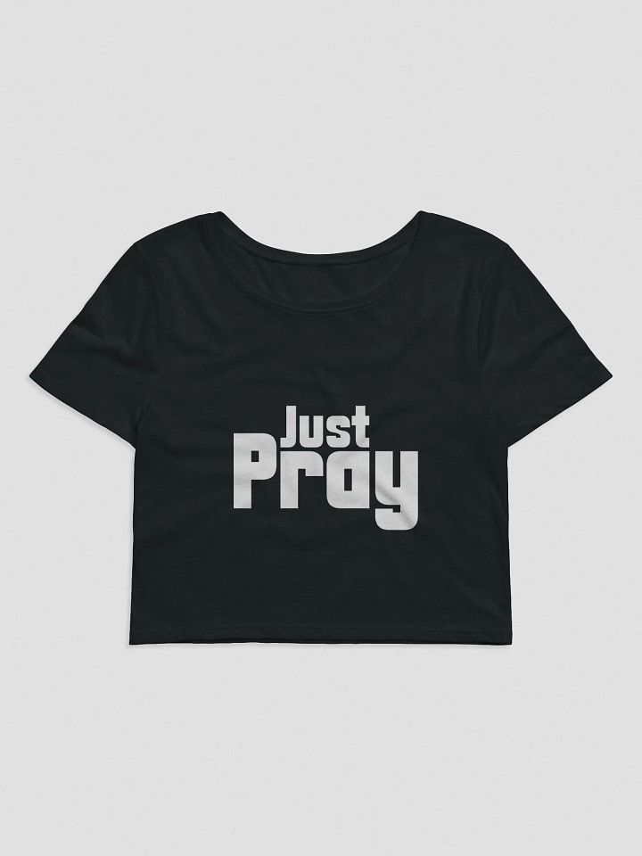 Women's Crop Top - Just Pray product image (2)