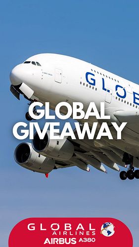 🚨 Giveaway Time! 🌍✈️

To celebrate all of YOU and my latest adventures, I’m giving away something very special — a @globalair...