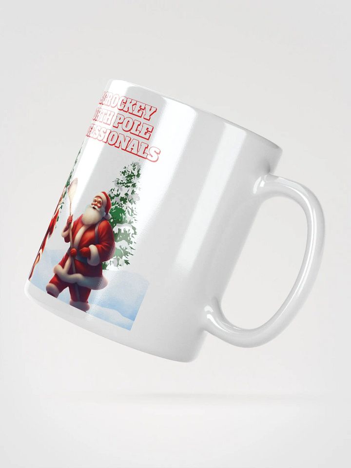 North Pole Lacrockey - Mr and Mrs Claus White Mug product image (6)