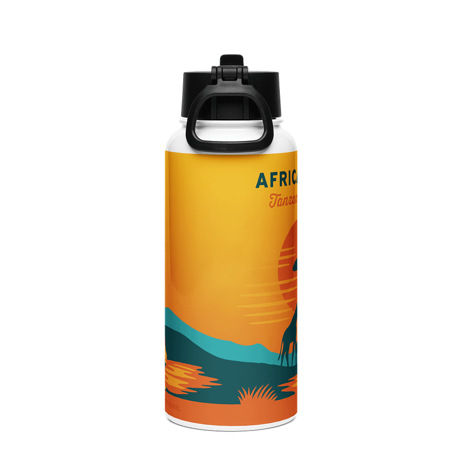 Safari Sunset - Stainless Steel Water Bottle product image (4)