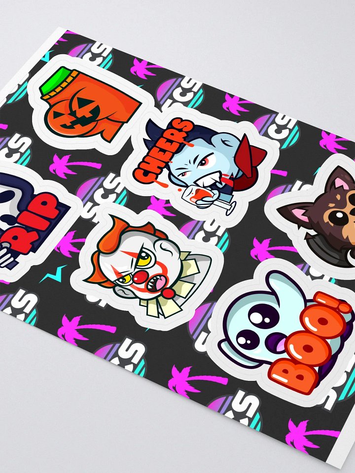 HALLOWEEN STICKER SHEET product image (2)