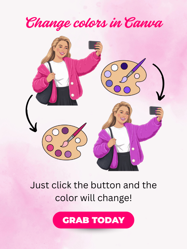 MRR/PLR Pink Valentine's Day Clipart product image (5)