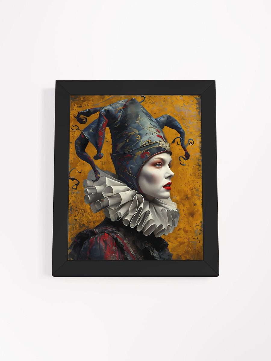 Theatrical Jester Framed Poster product image (2)