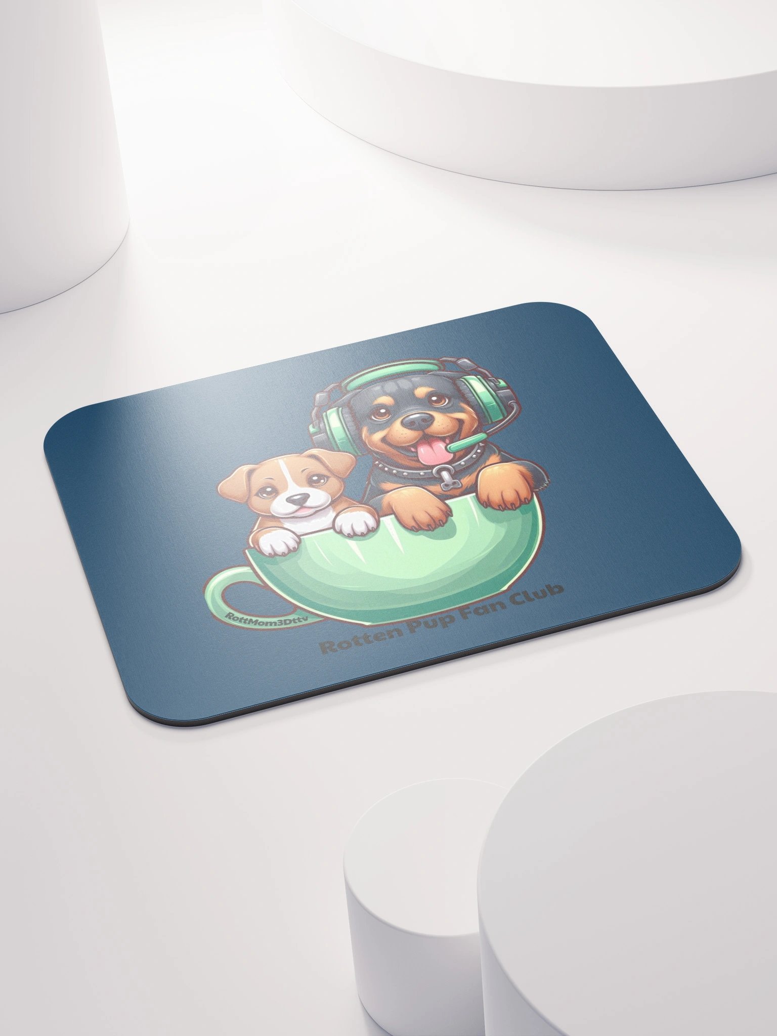 Rotten Pup Fan Club Mouse Pad product image (4)