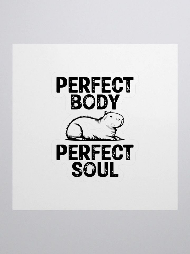 Perfect Body Perfect Soul - Kiss Cut Stickers product image (1)