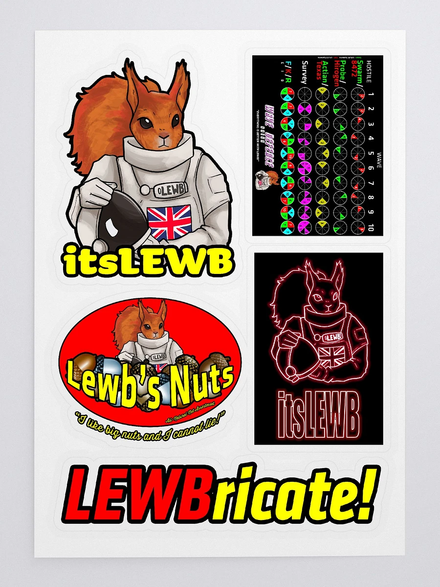 LEWB Sticker Pack - Part Deux! product image (3)