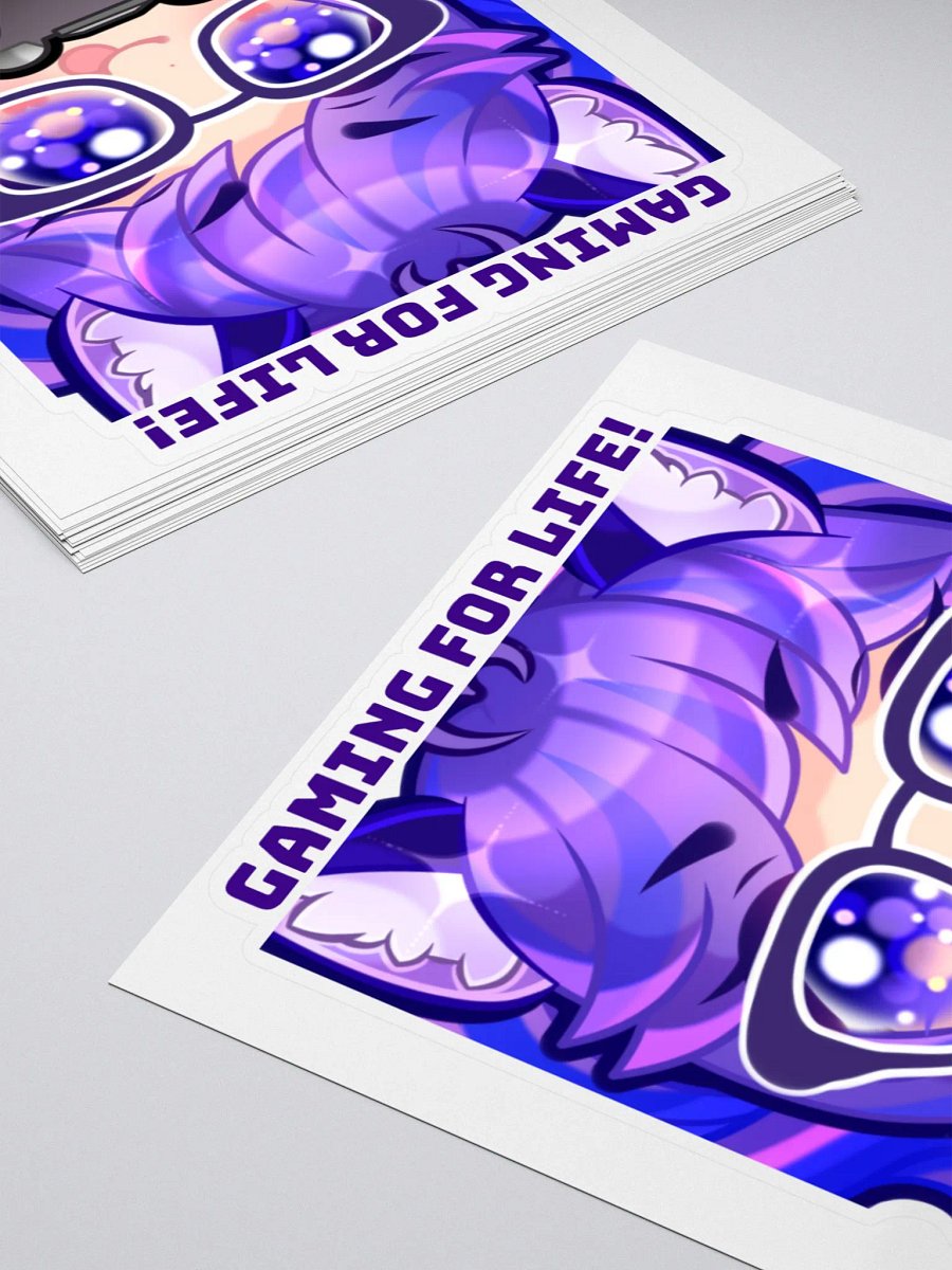 Gaming For Life Sticker! product image (7)