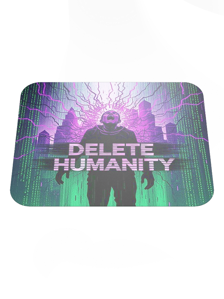 Delete Humanity Mouse Pad product image (1)