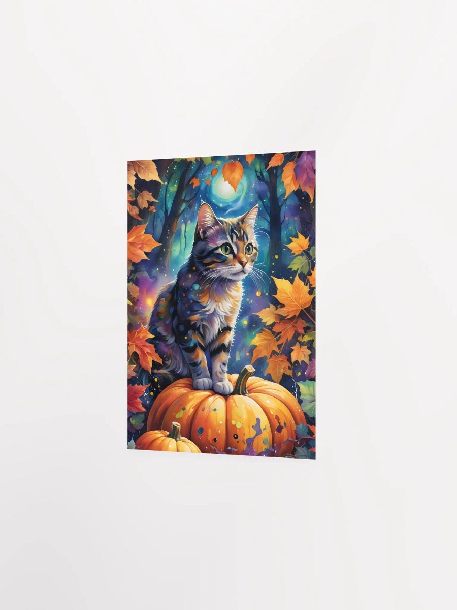 Pumpkin Purrfection Poster product image (6)