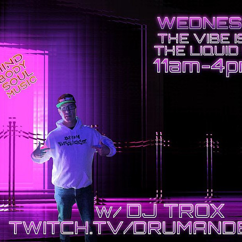Join me in The Liquid Lounge every Wednesday from 11am til 4pm PST on Twitch playing the finest new and old Liquid Drum and B...
