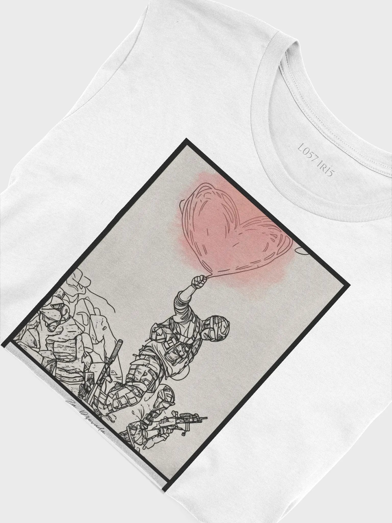War Unisex Tee + Backprint product image (5)
