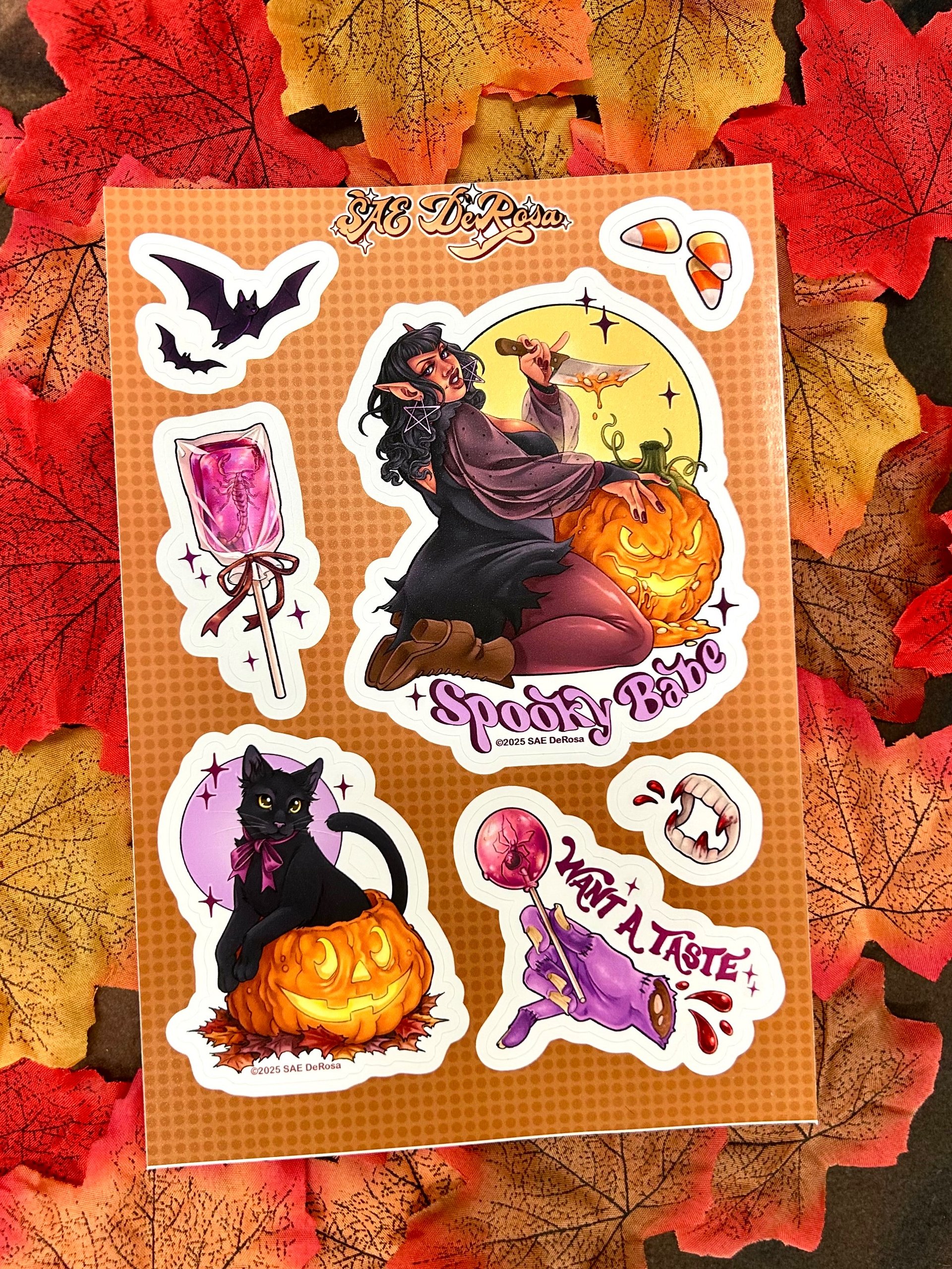 Halloween Spooky sticker set product image (4)