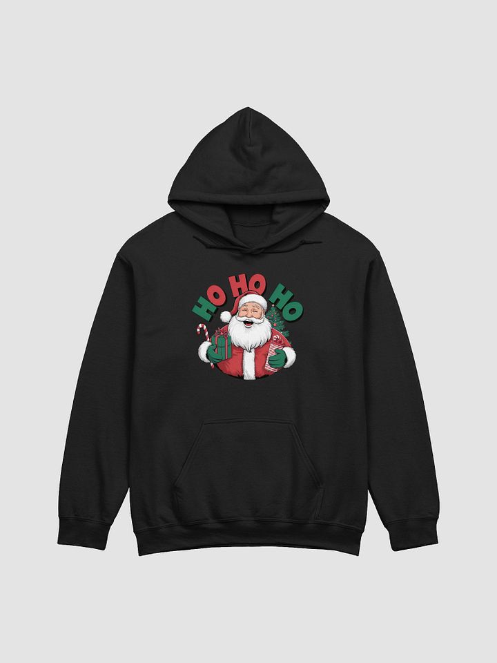Fun Santa Claus Ho Ho Ho Christmas hoodie product image (7)