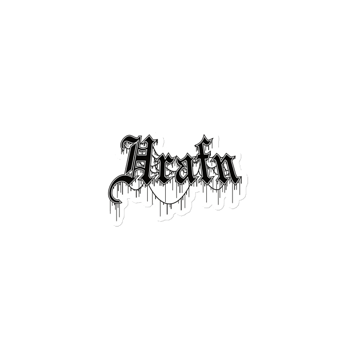 Gothic Hrafn Die-Cut Magnets product image (1)