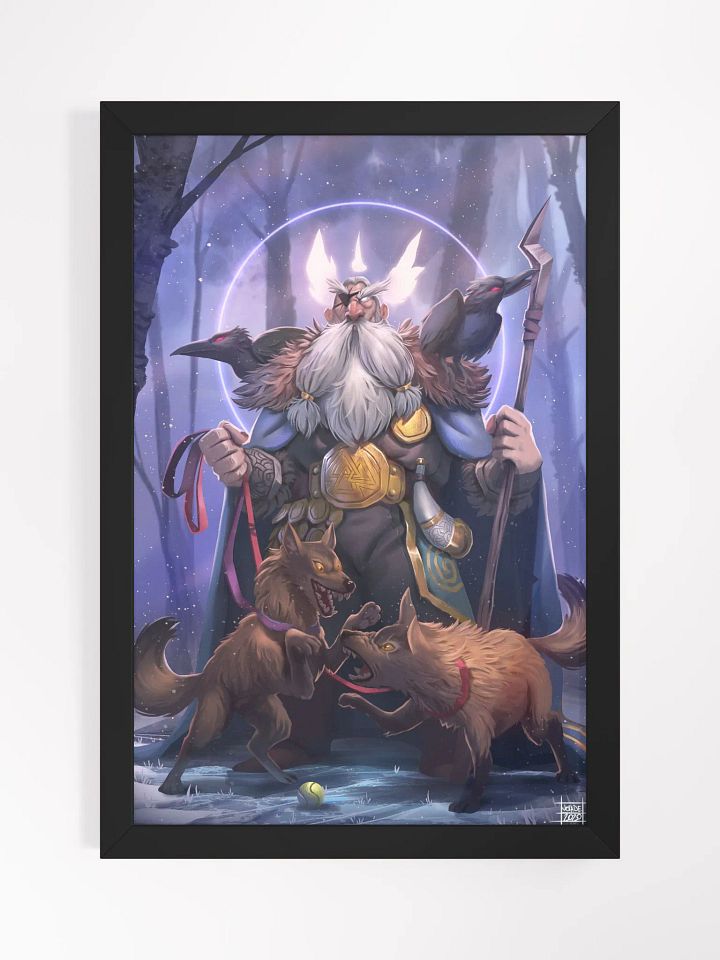 Odin and his dogs! product image (1)