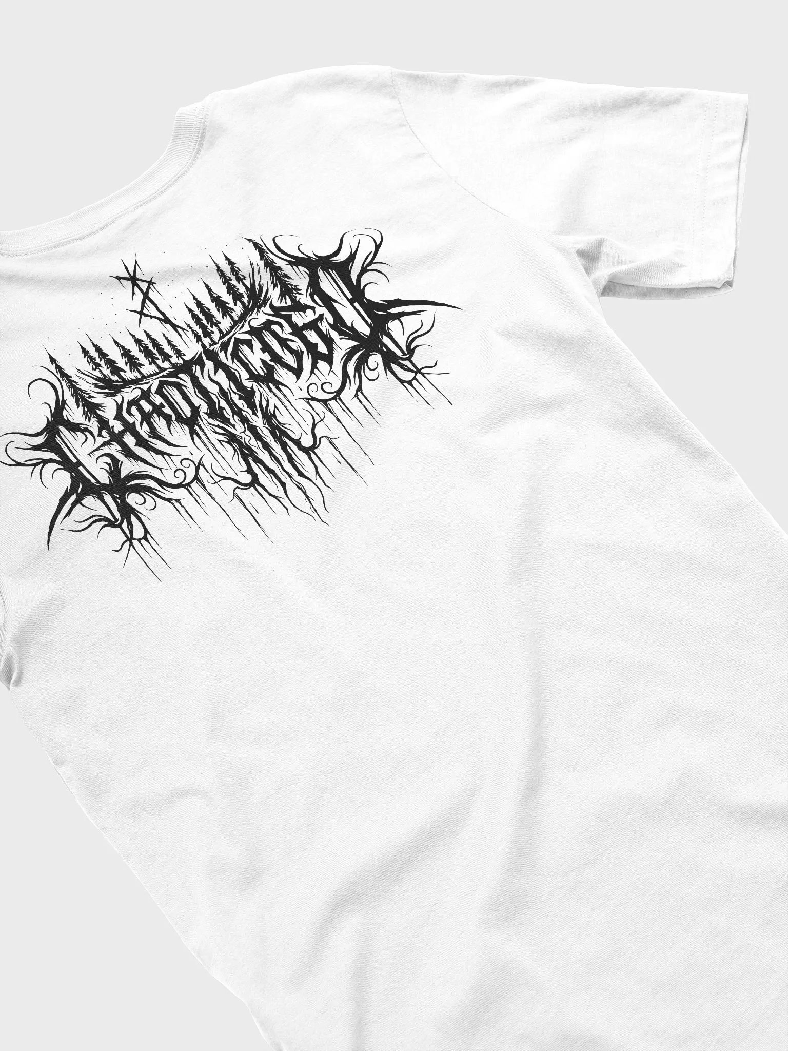 Chaos Face Front White Shirt product image (4)