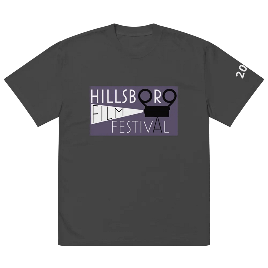 Black HFF 2025 T-shirt product image (2)