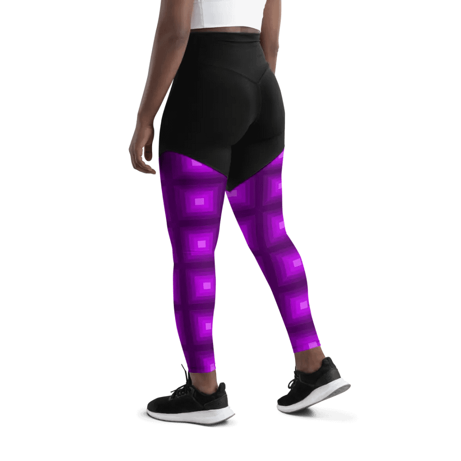 Purple 3D Gradient Squares product image (5)