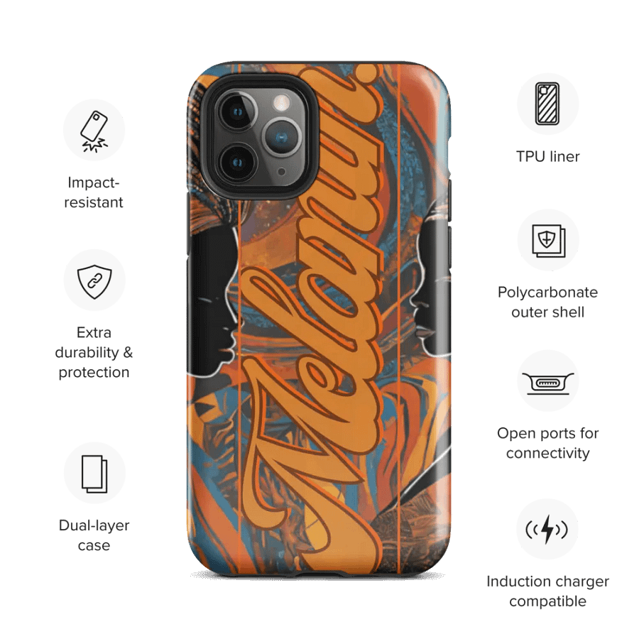Orange Melaninated Women Phone Case product image (28)