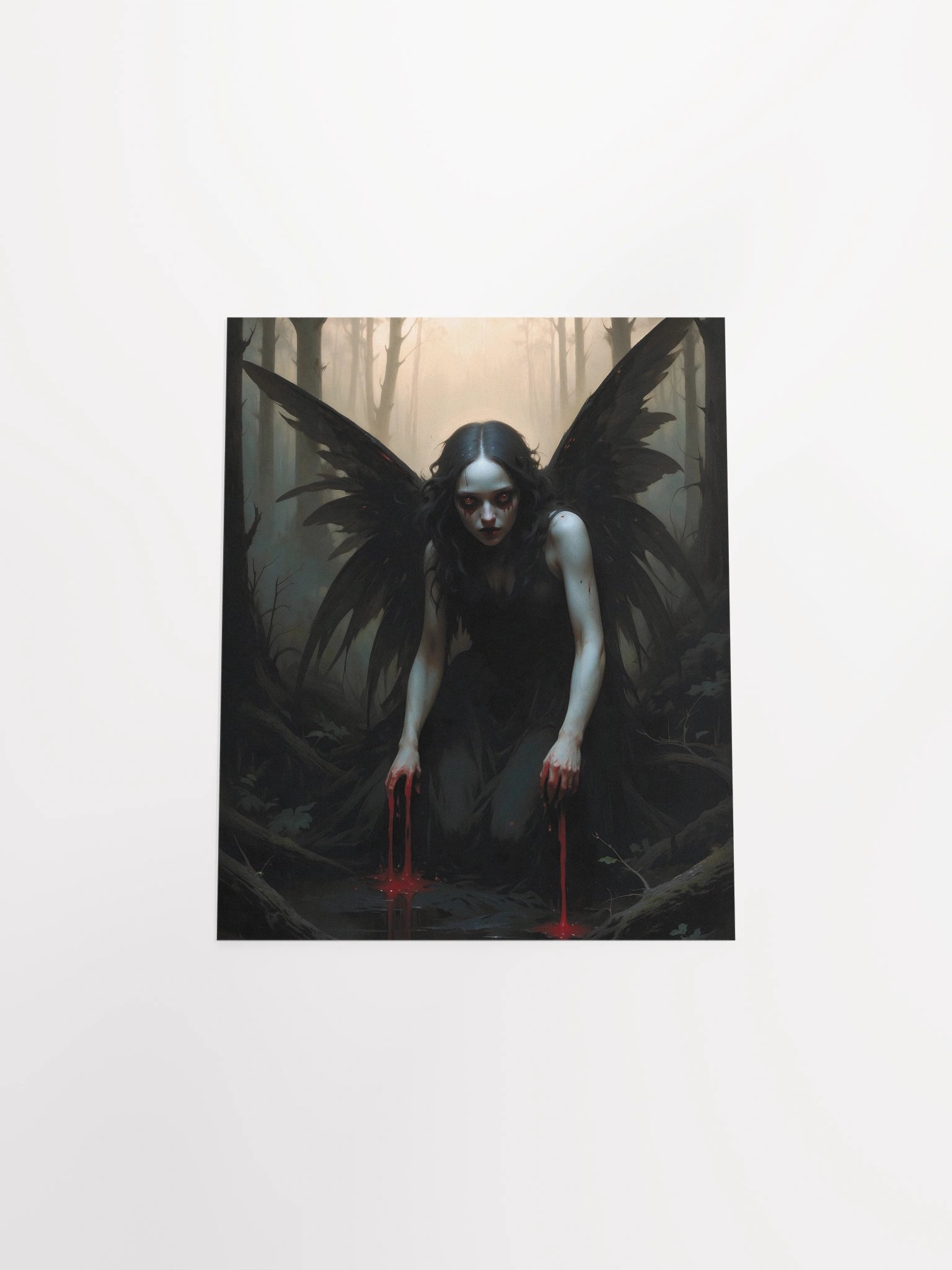 The Mourning Winged One Matte Poster product image (30)
