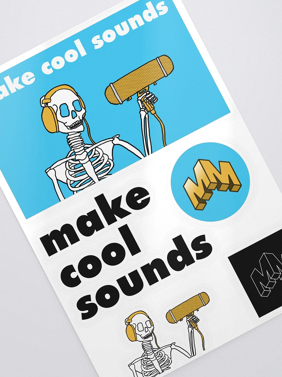Sound Design Sticker Sheet product image (2)