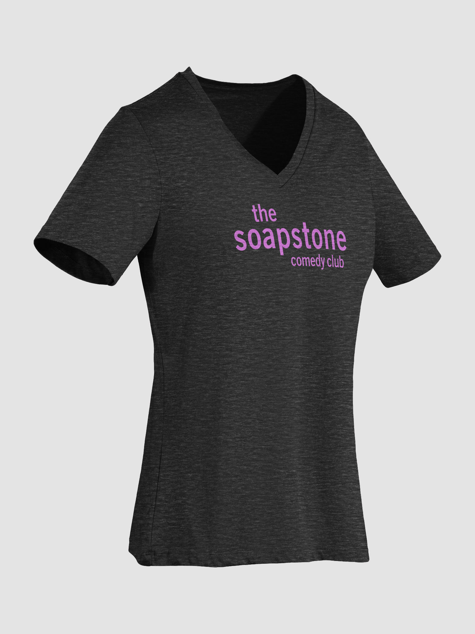 The Soapstone Comedy Club Relaxed V-Neck Tee product image (2)