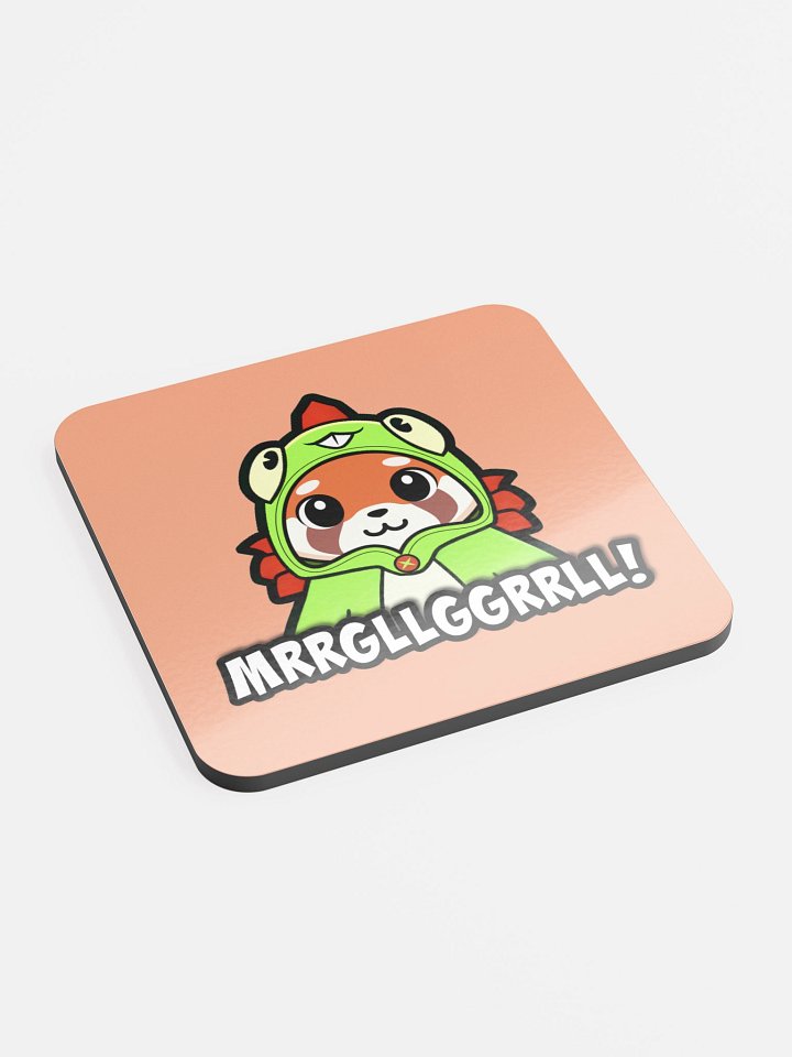 Mrrgllggrrll Murloc (Green) - Glossed Cork Coaster product image (2)