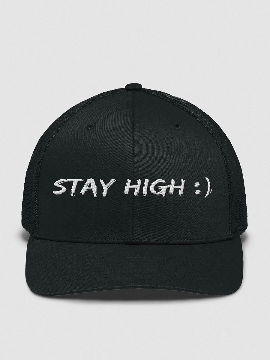Richardson Stay High Trucker Hat (White Text) product image (5)