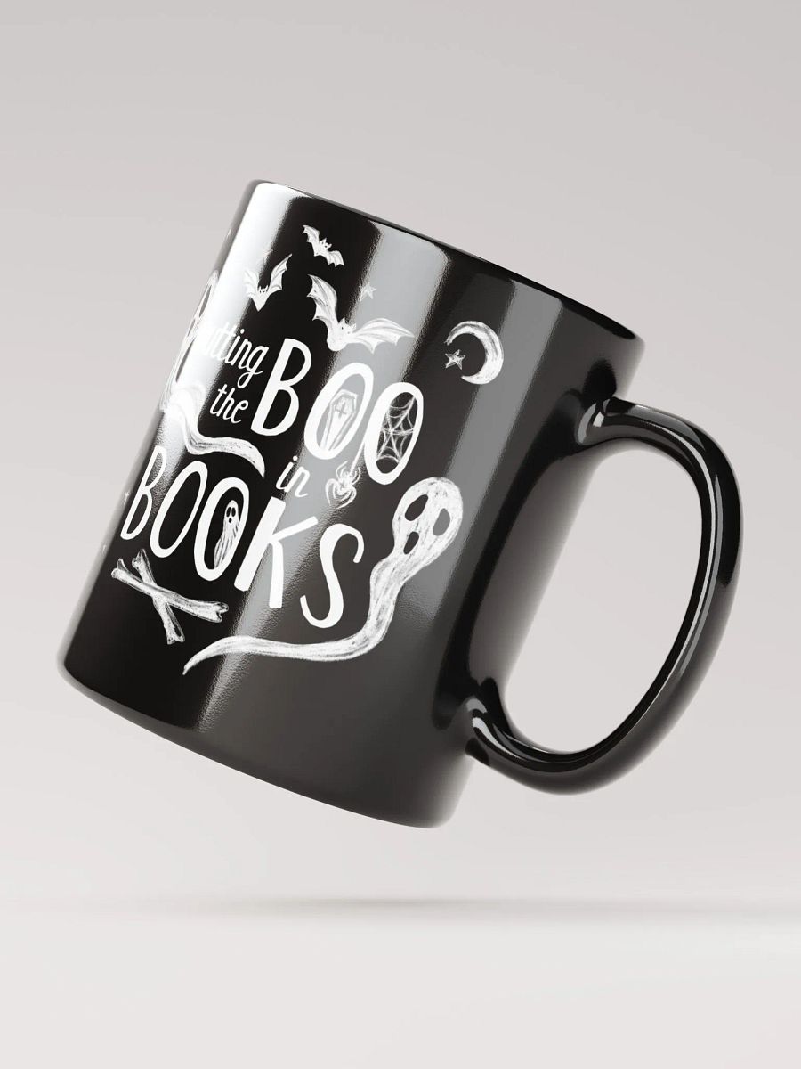 Putting the Boo in Books mug (All Black) product image (10)