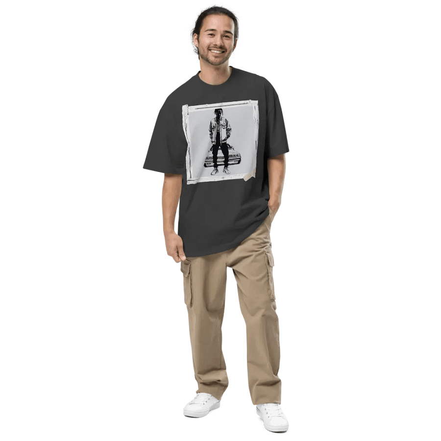 Tap Scott unisex oversized t-shirt product image (1)