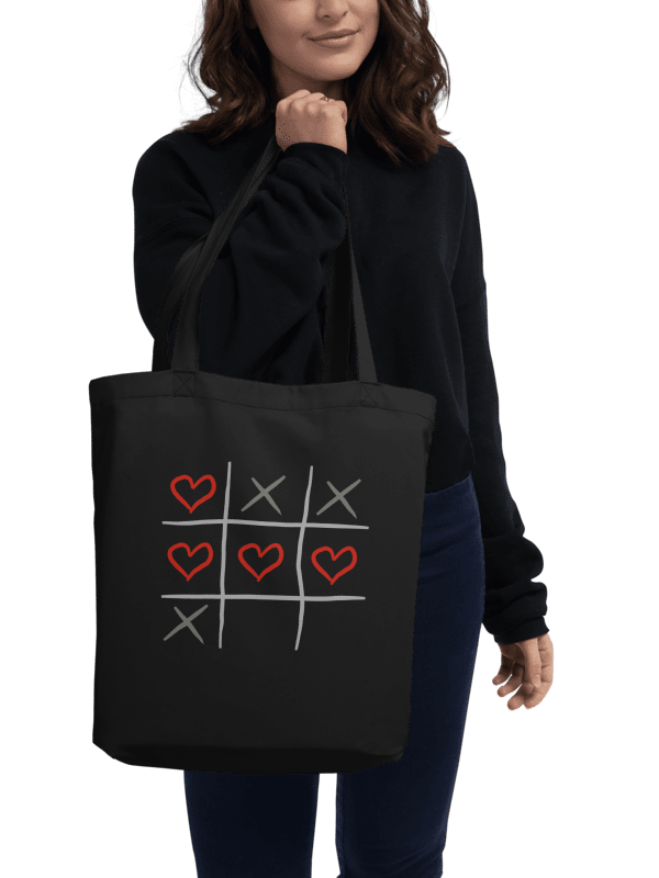 Organic Cotton Tote Bag, Tic-Tac-Toe product image (2)