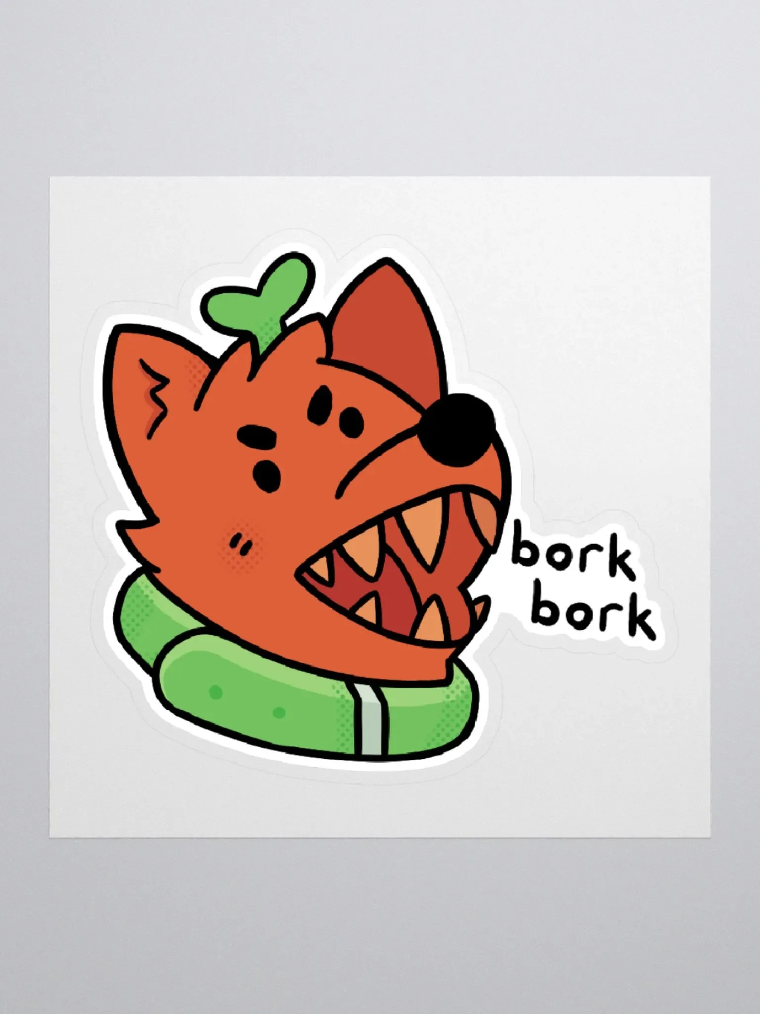 Citrus Dog Sticker product image (1)