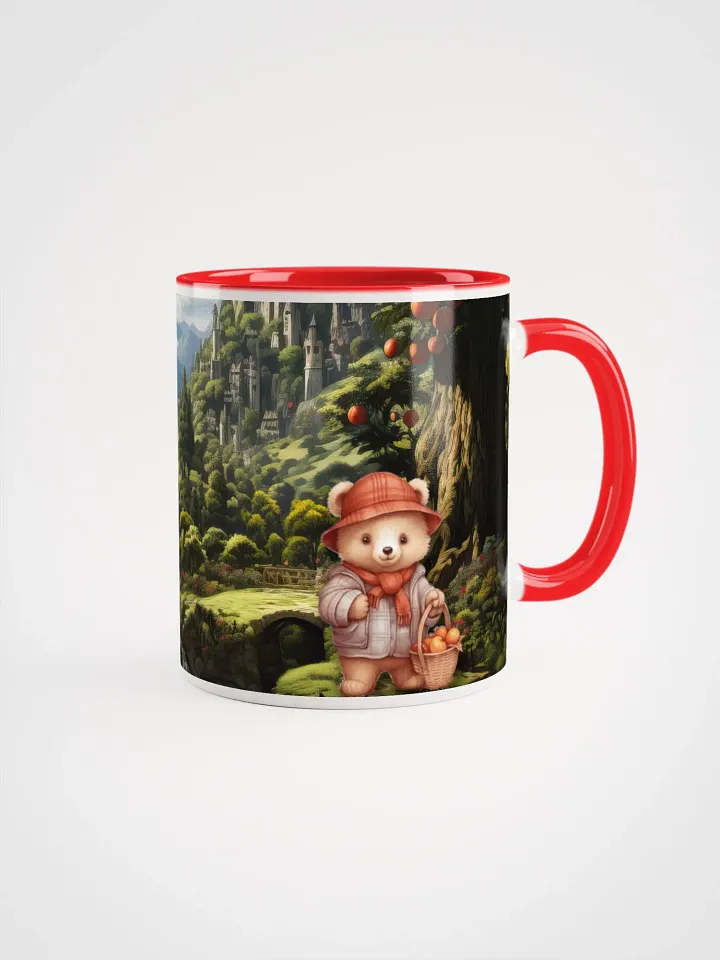 The Enchanted Orchard: A Bear's Harvest Ceramic Mug | Magical Woodland Drinkware product image (1)