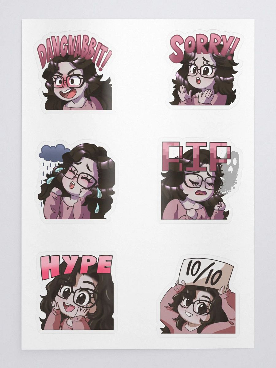 NPC Emote Sicker Sheet product image (1)